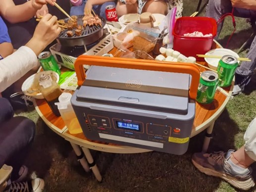 麻豆激情免费电影户外电源助力西江花海团建活动