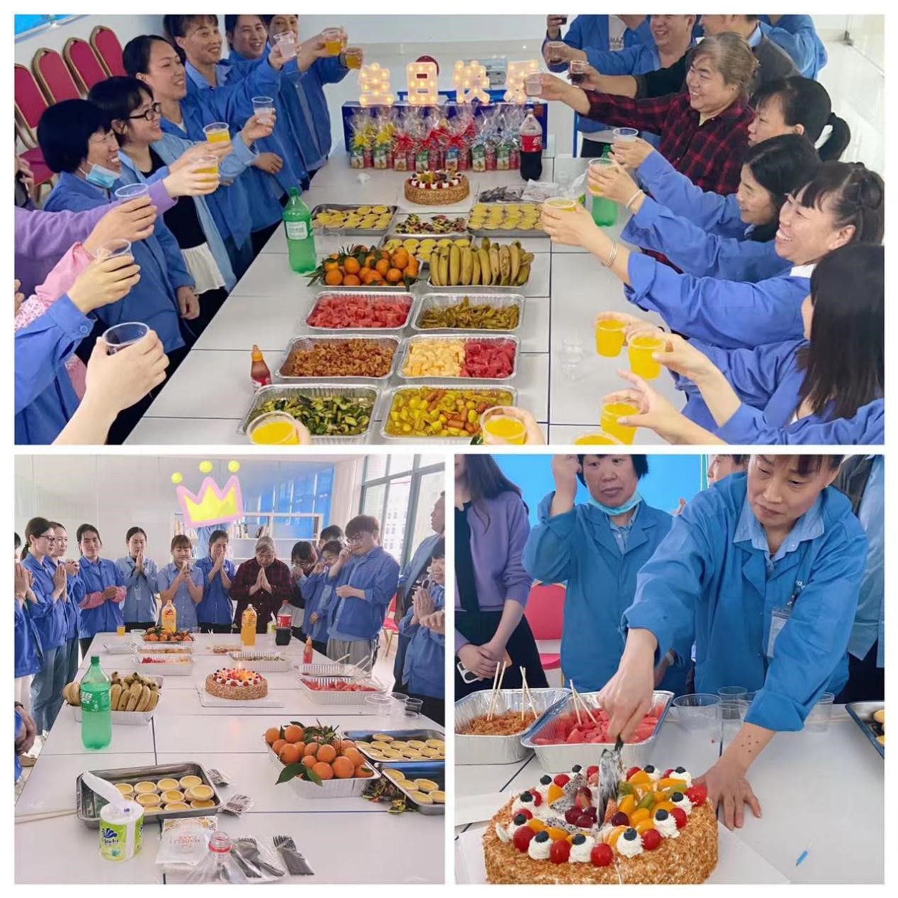 麻豆激情免费电影新能源员工庆生,温情相伴